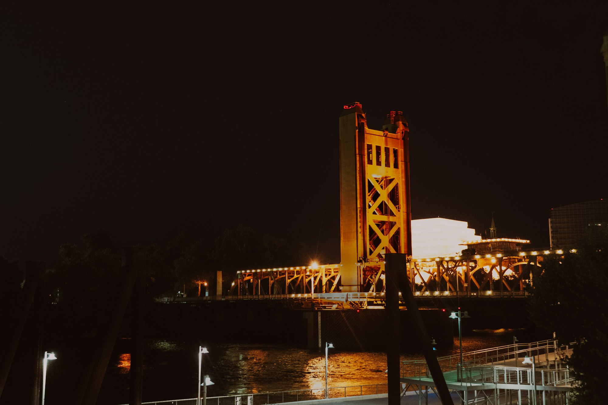 Tower Bridge in Sacramento